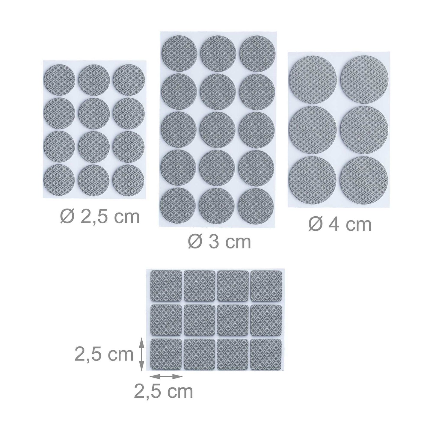 Non-slip protection for furniture 189-pack