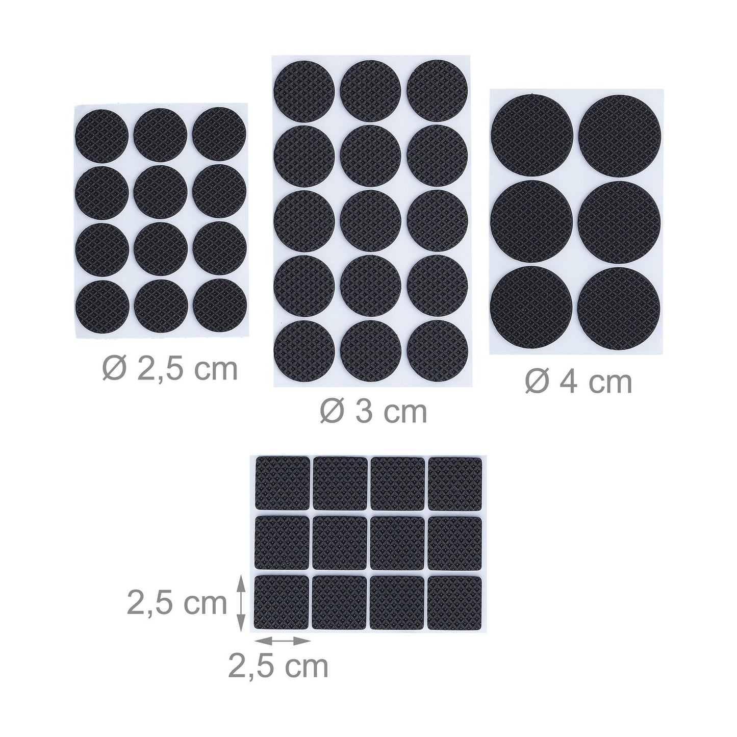 Non-slip protection for furniture 189-pack