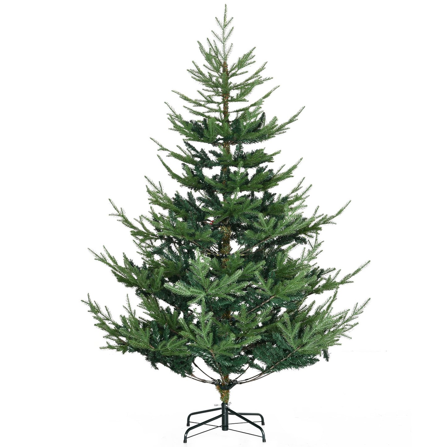 Nordic Pine Artificial Christmas Tree, 180cm, Green