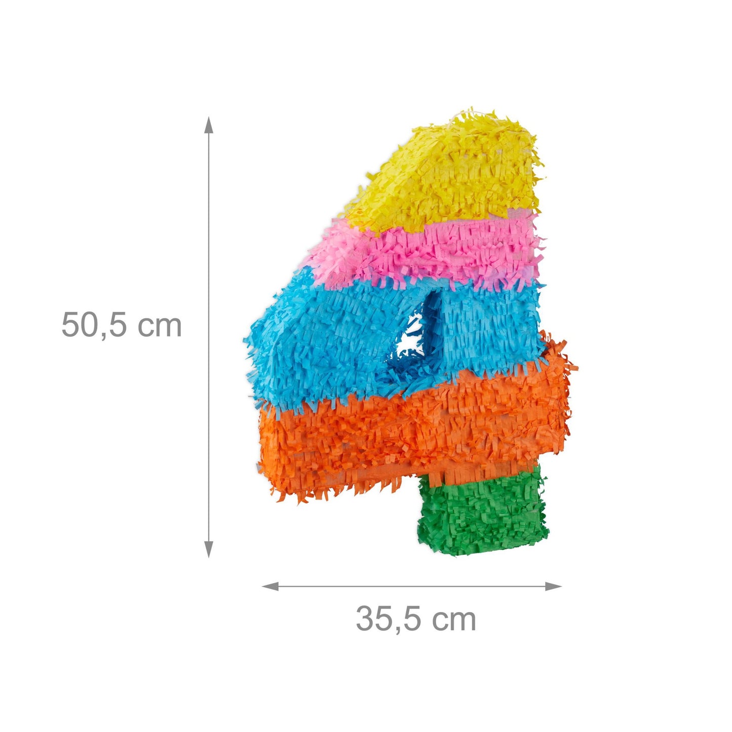 Number pinata birthday