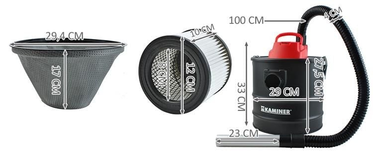 ODK009-18L ash vacuum cleaner