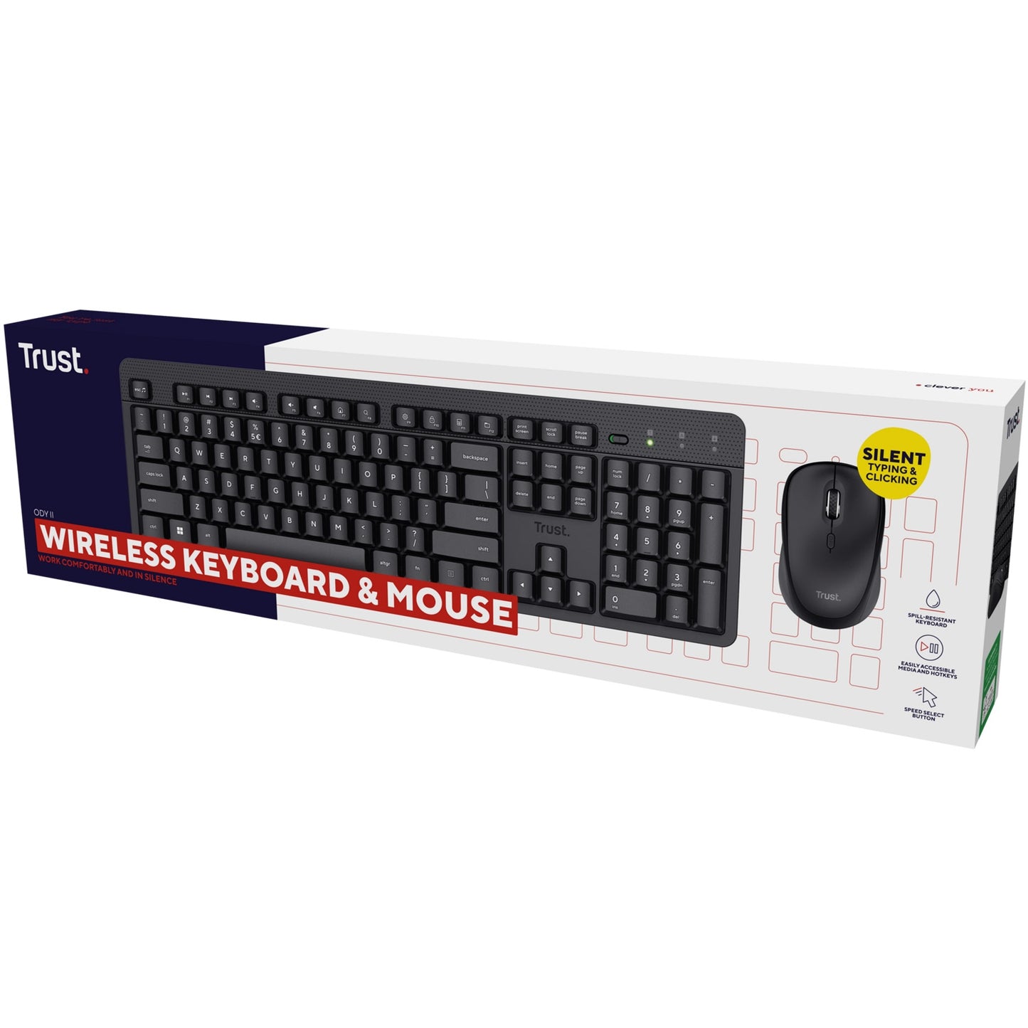 Ody II Wireless Keyboard and Mouse