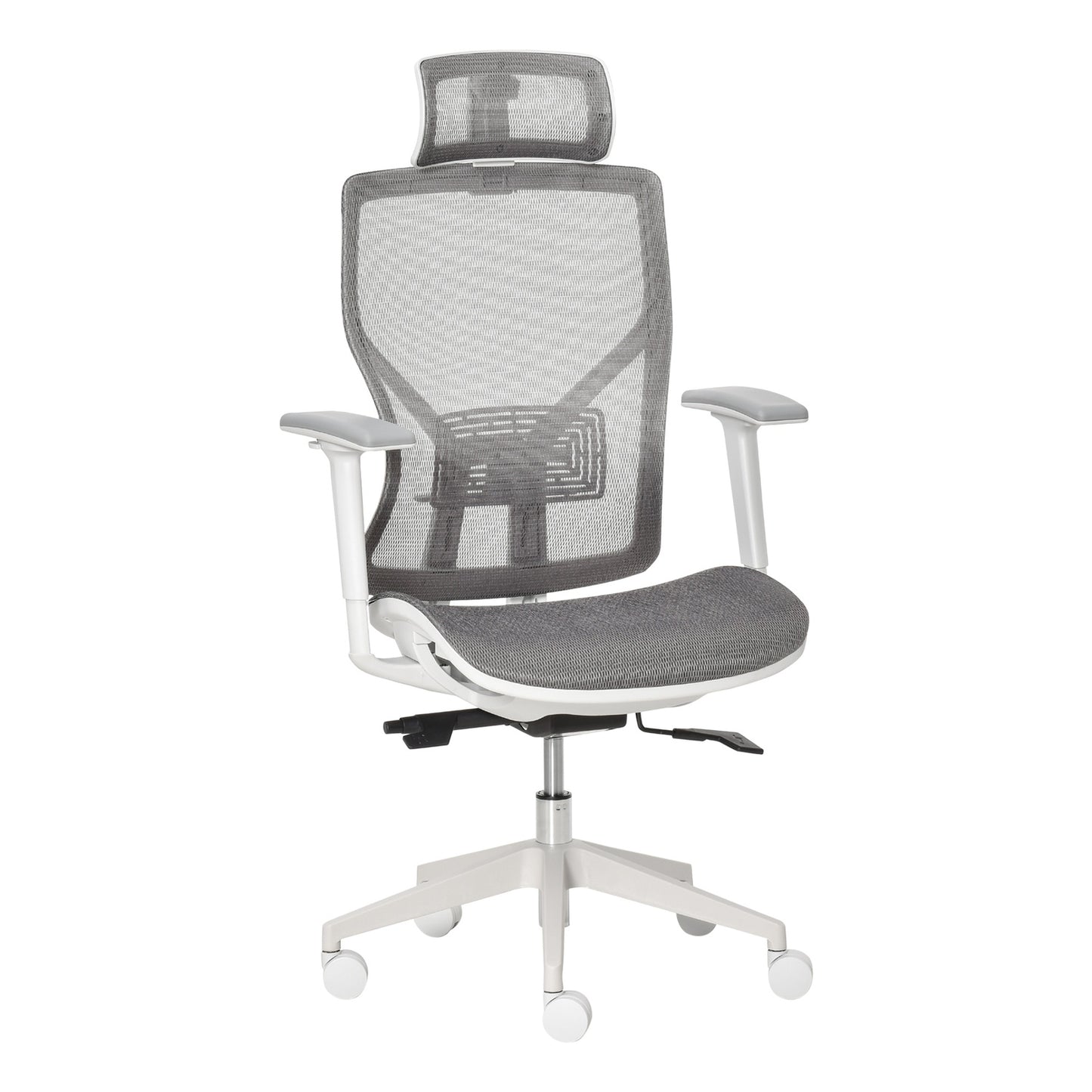 Ergonomic gaming office chair, rotatable with lumbar support and 3D armrests