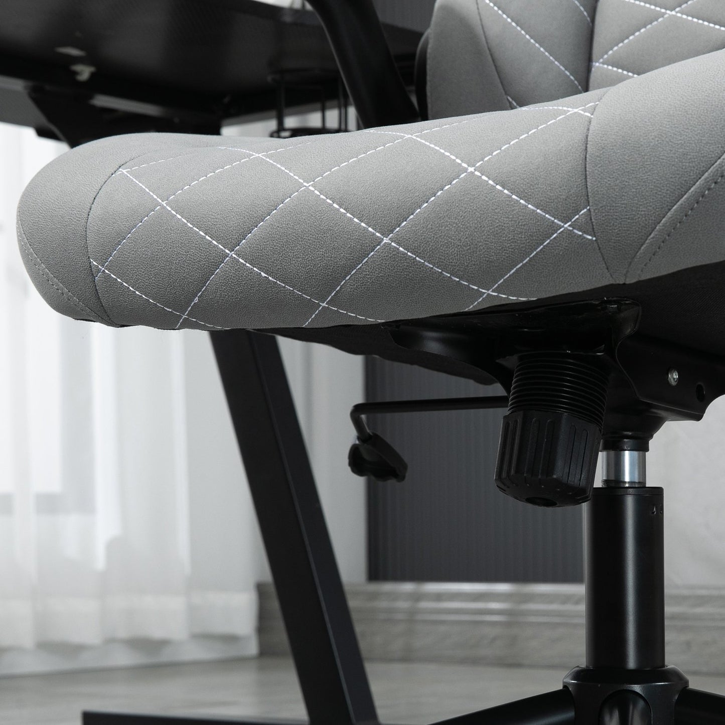 Ergonomic desk chair, swivel with adjustable armrests