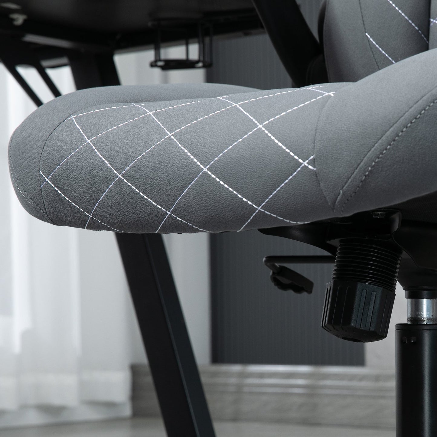 Ergonomic office chair, swivel, adjustable armrests
