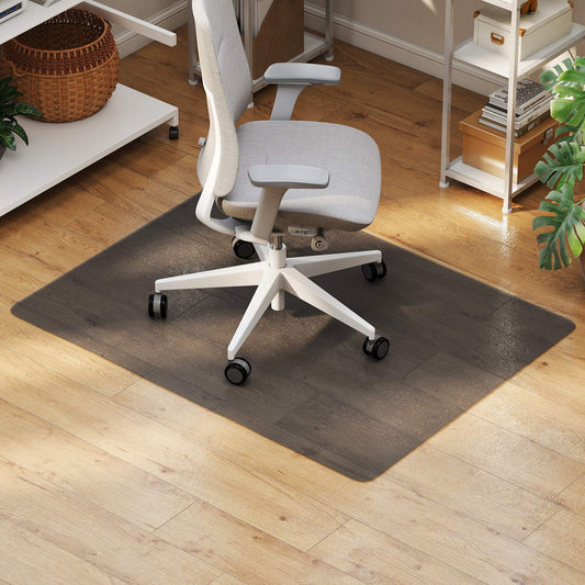 Office Chair Floor Protector, Non-Slip, 90x120cm, Clear