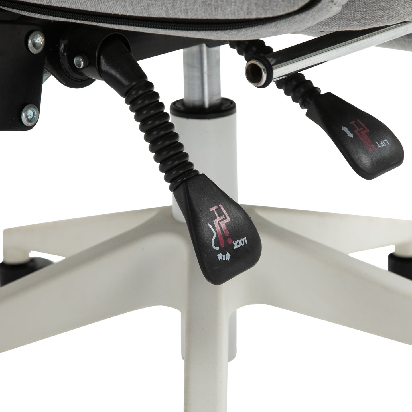 Ergonomic gaming office chair, wheels and adjustable height
