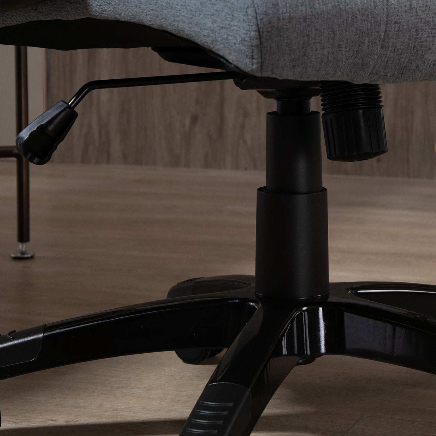 Ergonomic gaming office chair, adjustable height, massage, gray