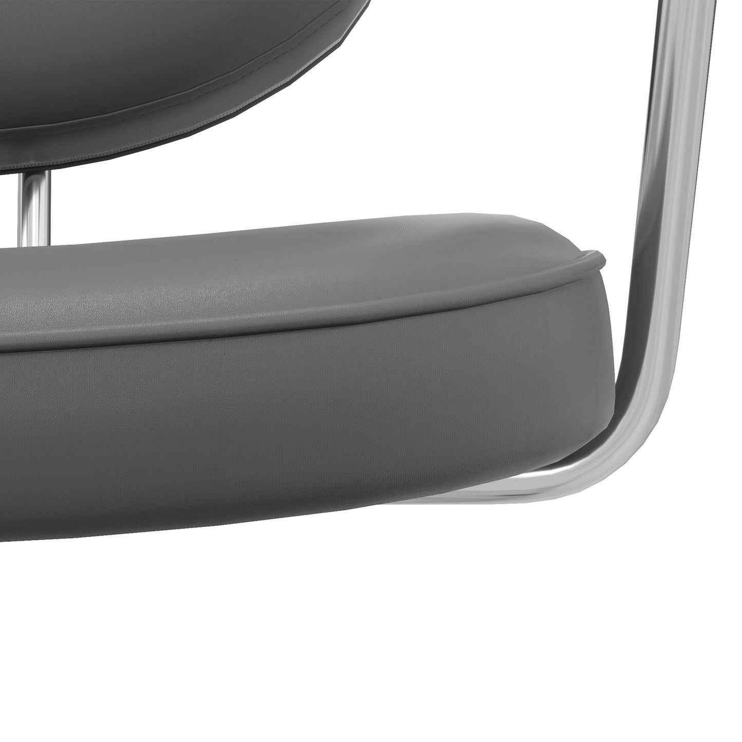 Office chair, rocking function, synthetic leather, adjustable height