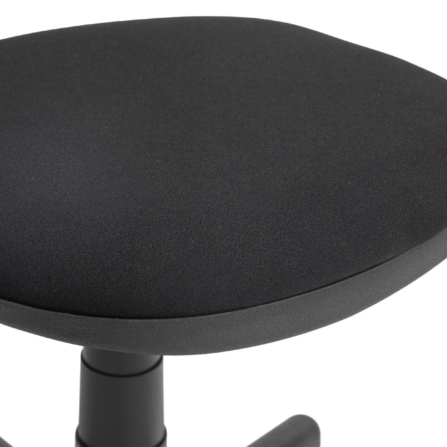 Office Chair, Low Back, Armless, Swivel, Black