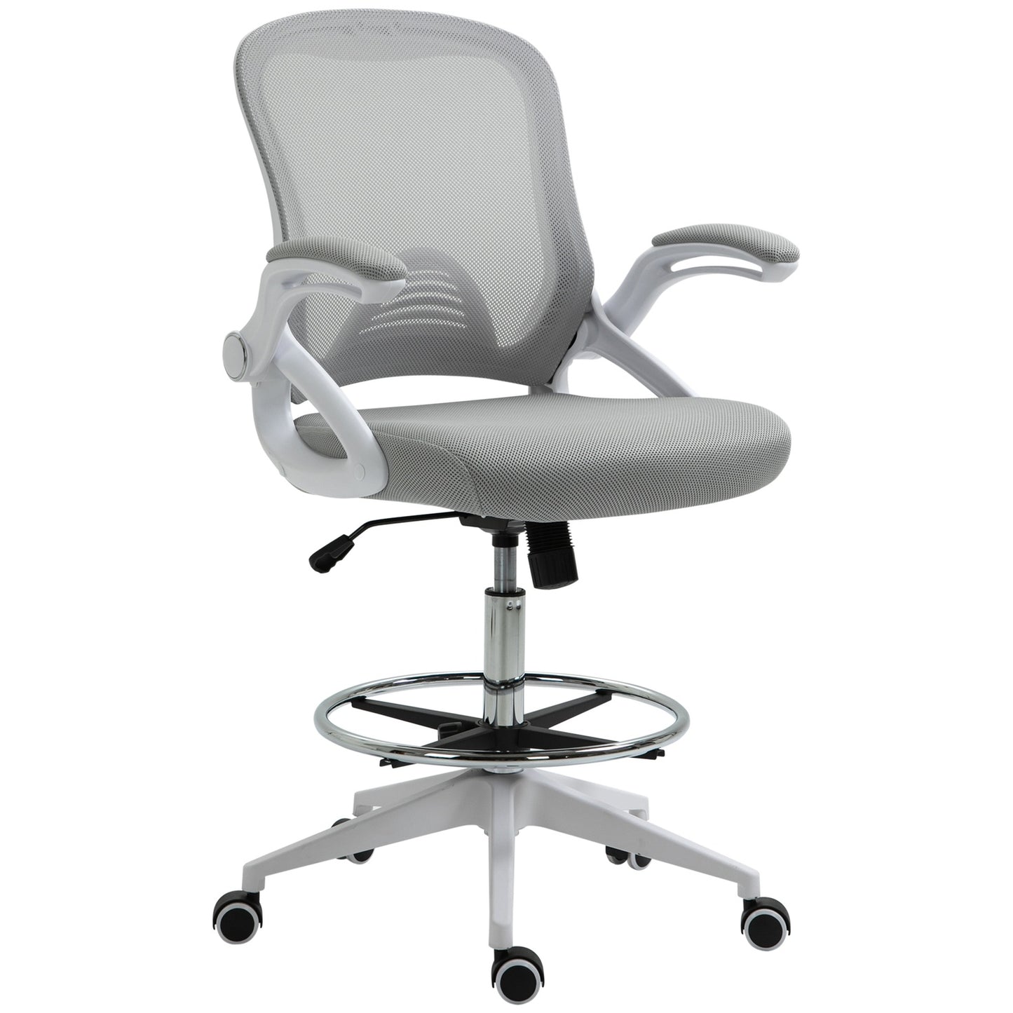 Ergonomic Office Chair, Mesh Back, Adjustable Height, Black