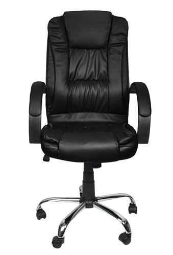 Office chair, eco-leather - black MALATEC