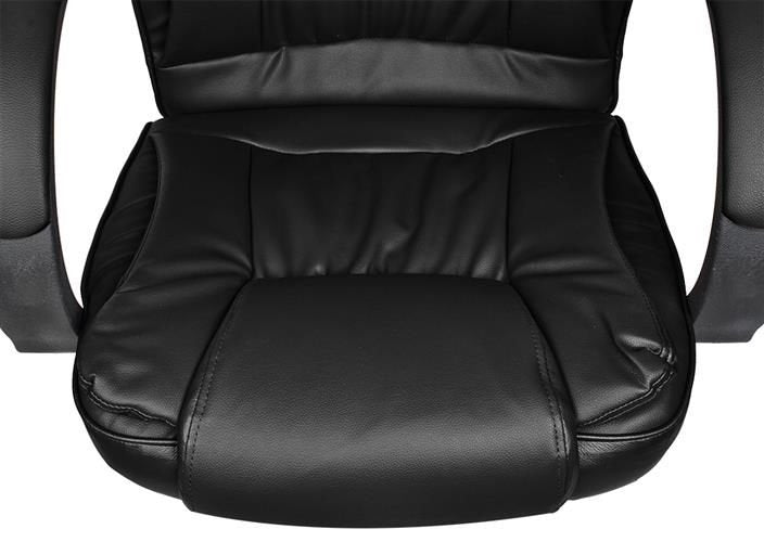 Office chair, eco-leather - black MALATEC