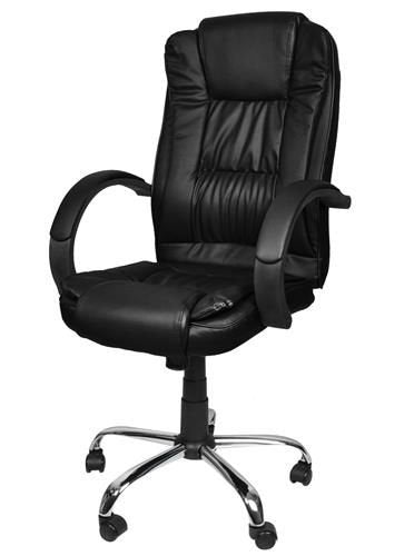 Office chair, eco-leather - black MALATEC