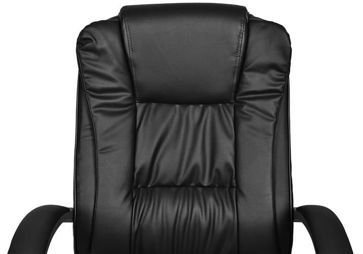 Office chair, eco-leather - black MALATEC