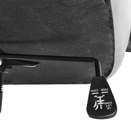 Office chair, eco-leather - white, Malatec 23240