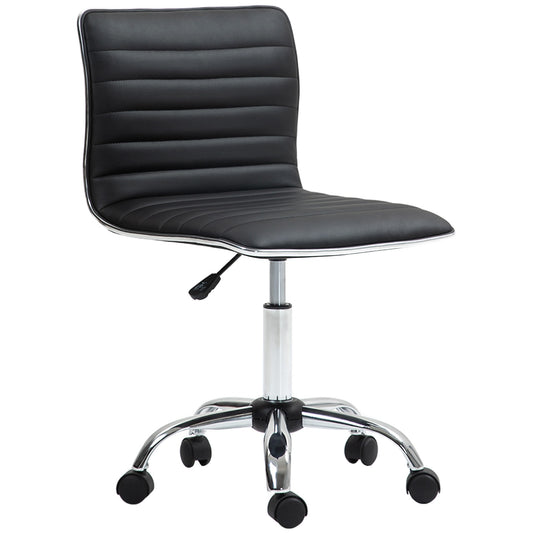 Ergonomic office chair, adjustable swivel, black, 120 kg Capacity
