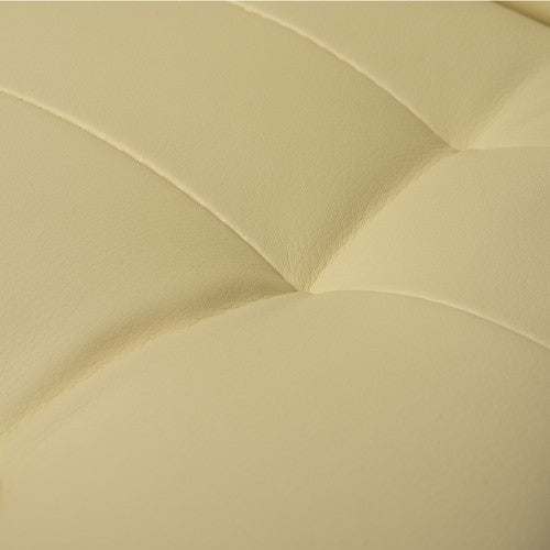 Office chair with footrest - white Malatec 23287