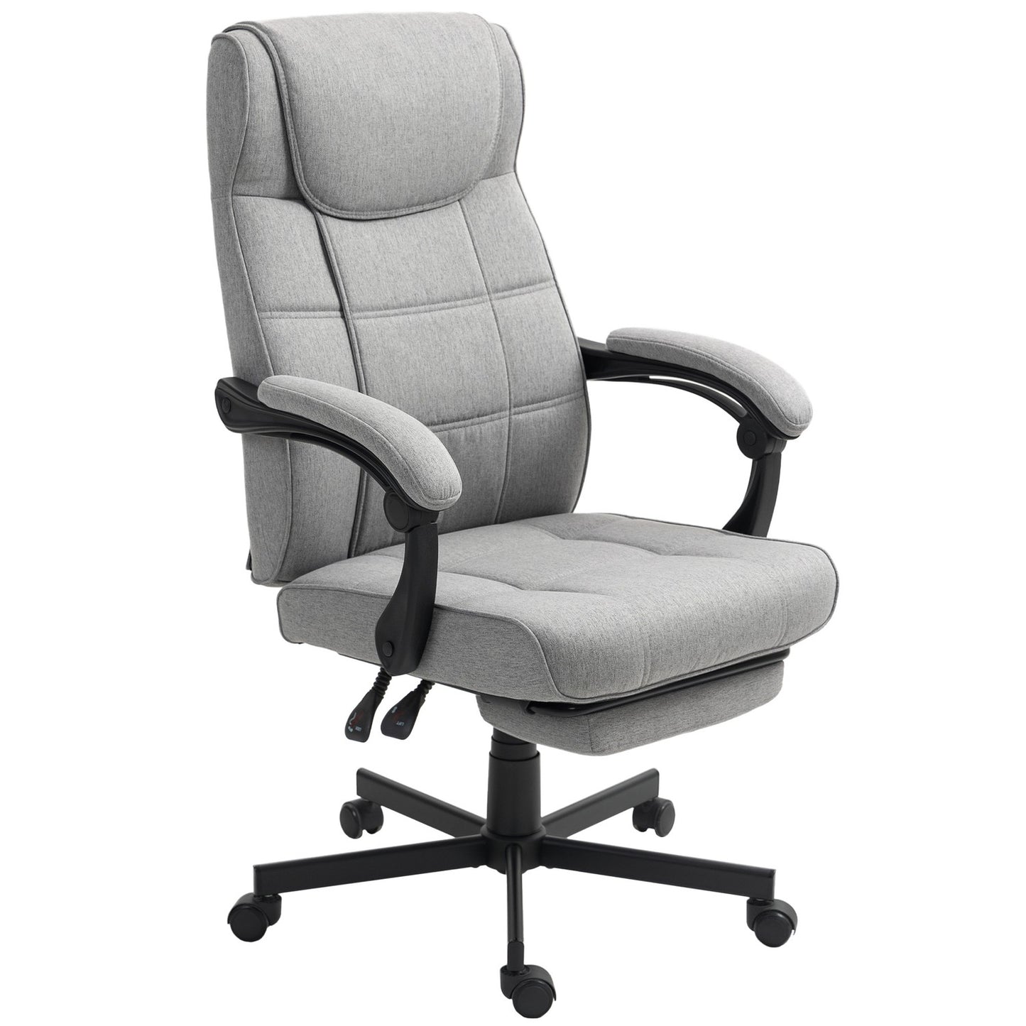 Ergonomic Office Chair with Massage, Recline & Footrest