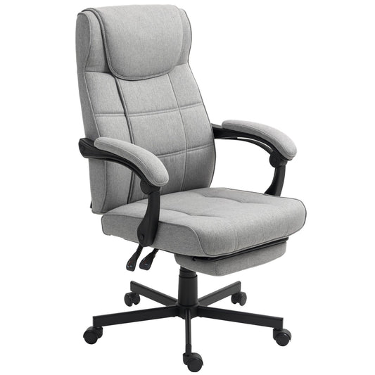 Ergonomic Office Chair with Massage, Recline & Footrest
