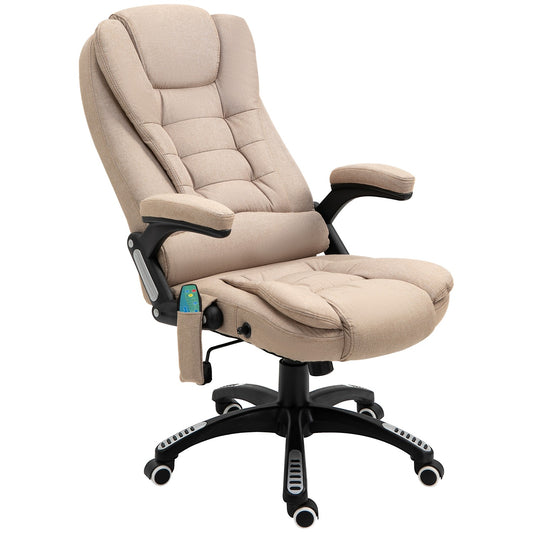 Ergonomic office chair with massage, heat and rest