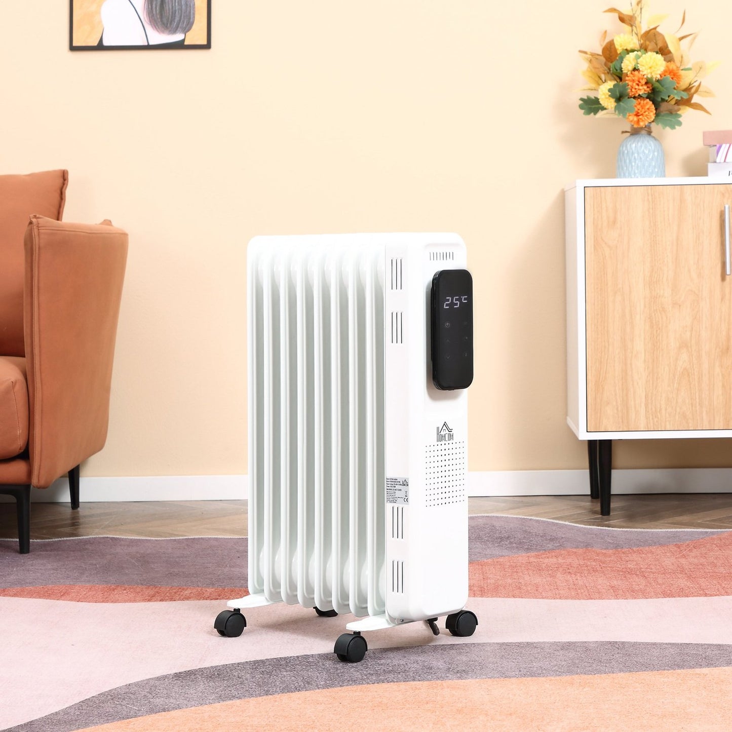Portable Electric Oil Cooler, 3 Levels, 24 Hour Timer