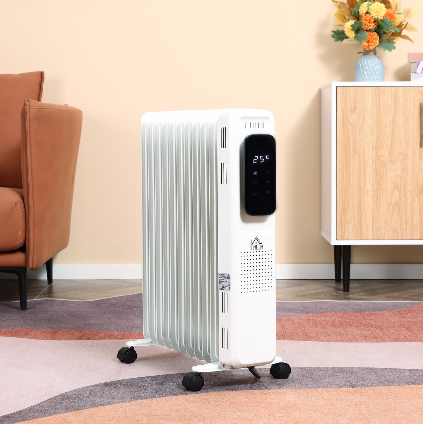 Portable electric oil cooler, 11 plates, 3 heat levels