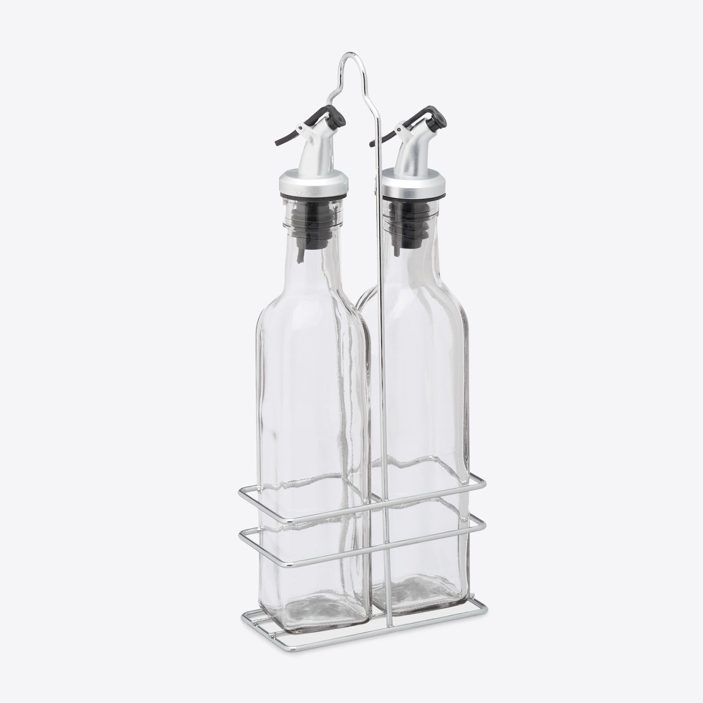 Oil and vinegar set with stand