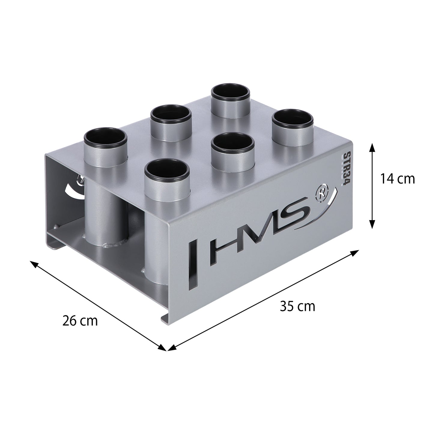 Olympic Bar Rack, Commercial Grade, Steel