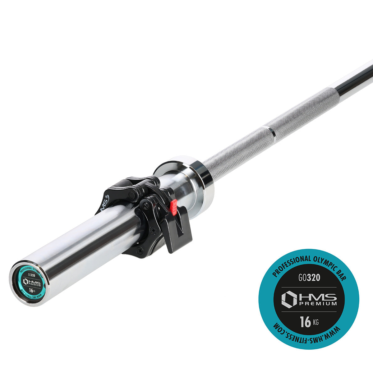 Olympic Barbell 183 cm with Lock Jaw Collars
