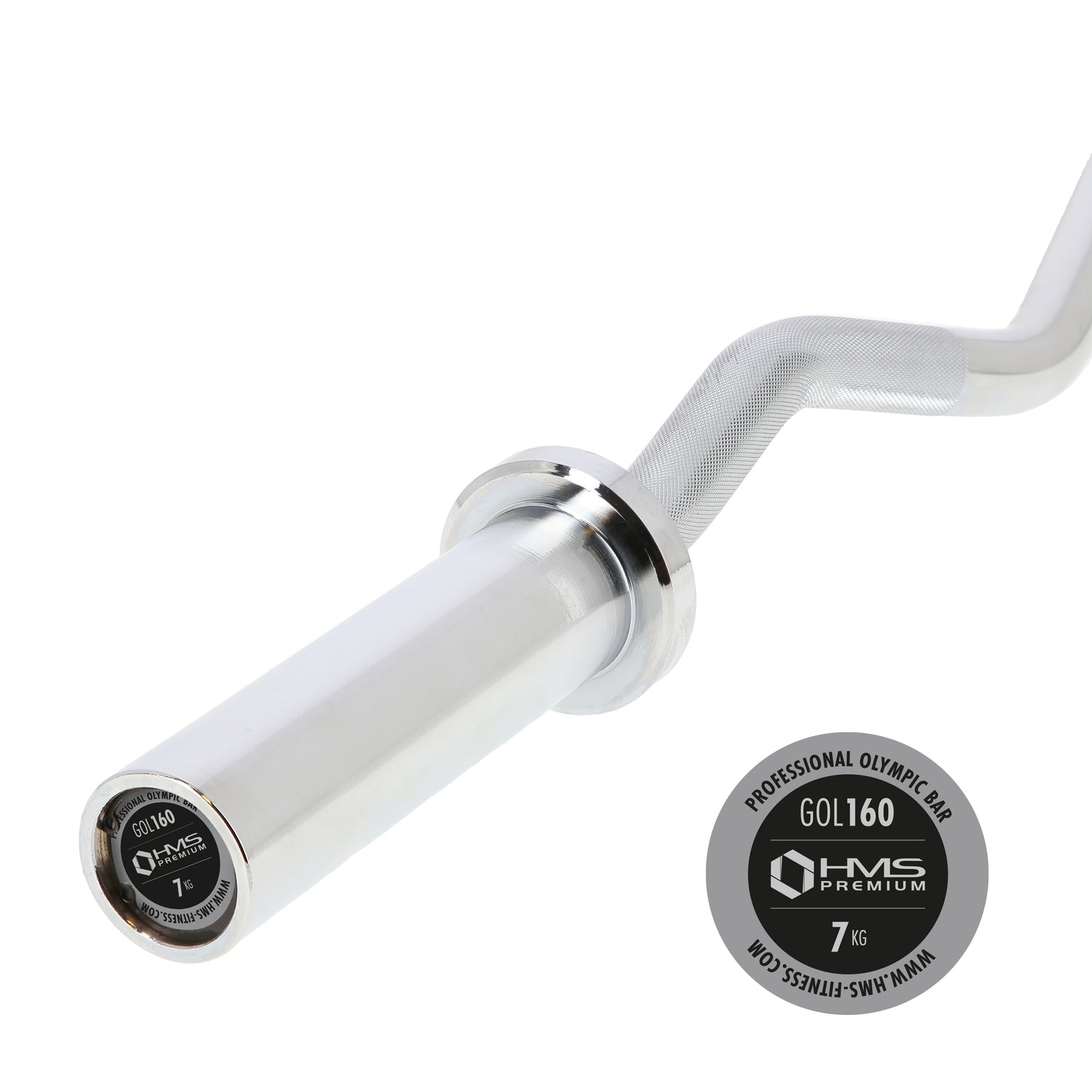 Olympic Curl Bar 120cm, 50mm Loading Diameter
