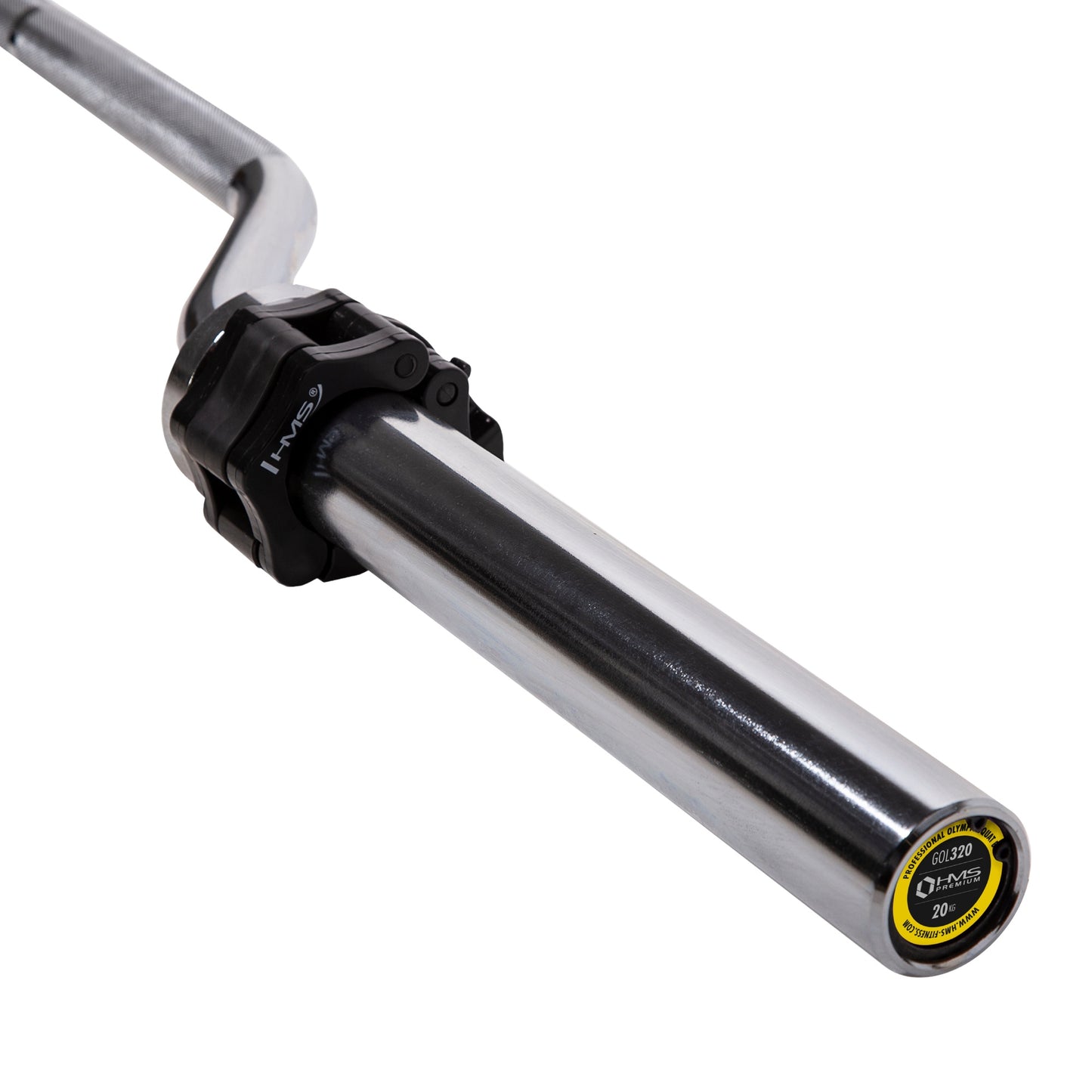 Olympic Curl Bar 220cm – Steel, 320kg Capacity