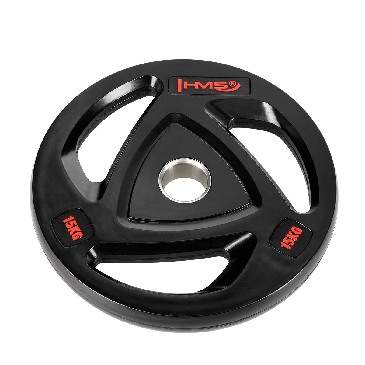 Olympic Weight Plate, 15 kg, Black
