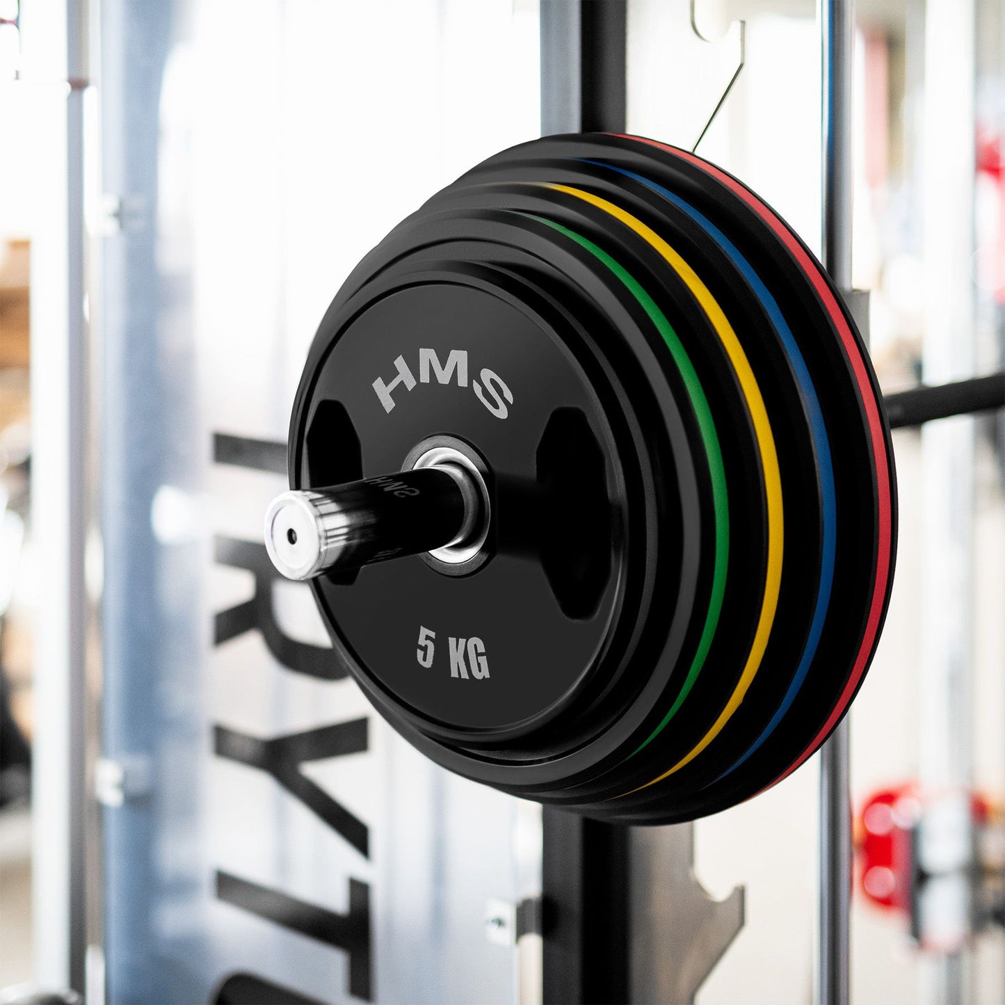 Olympic Weight Plates, 2x25kg, Steel & Virgin Rubber