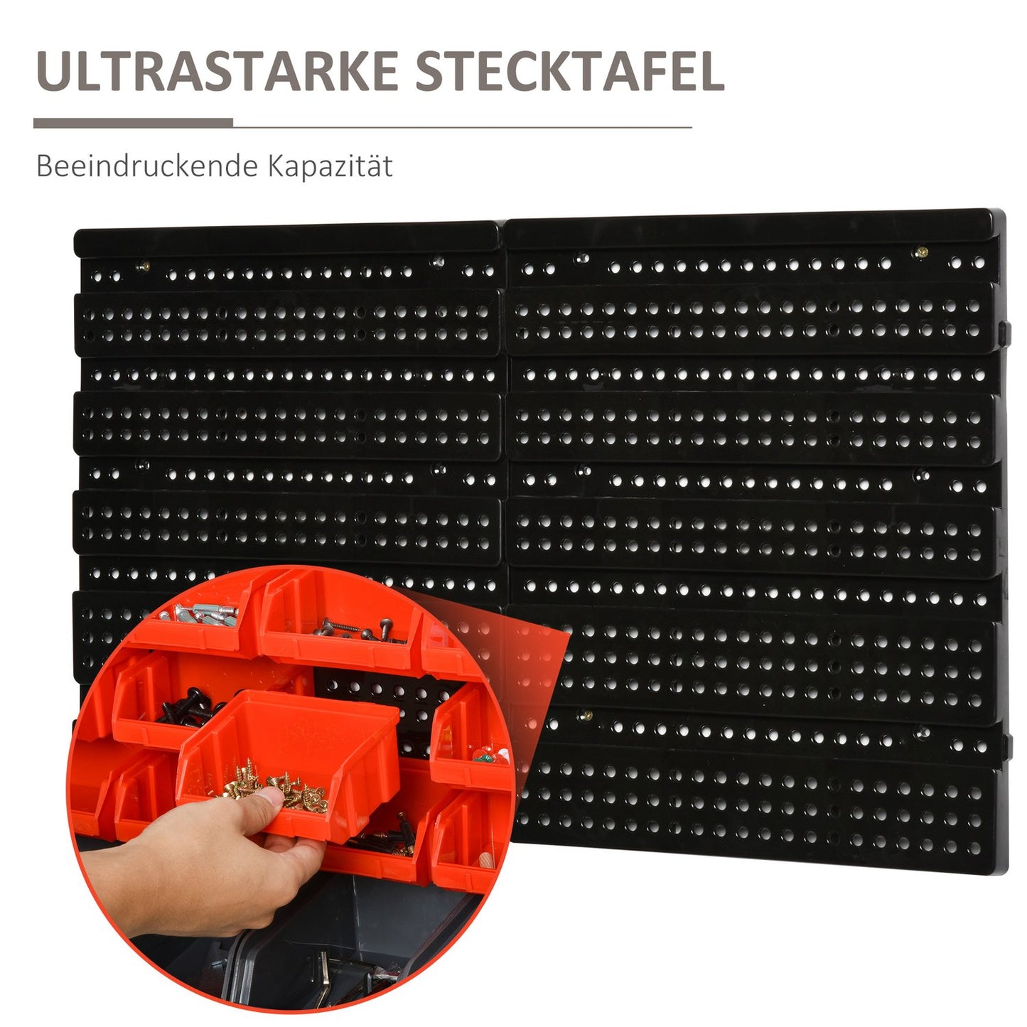 Tool holder - Open storage drawers, 2 size options