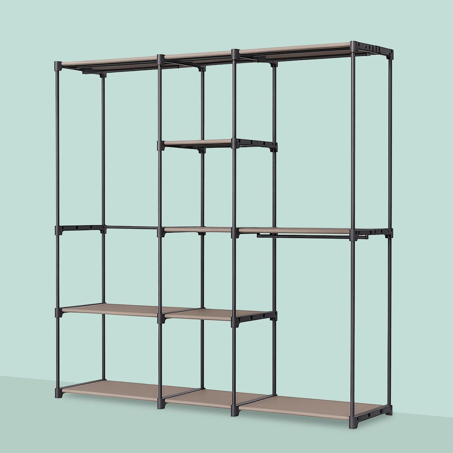 Open Wardrobe – Metal Freestanding Clothes Rack
