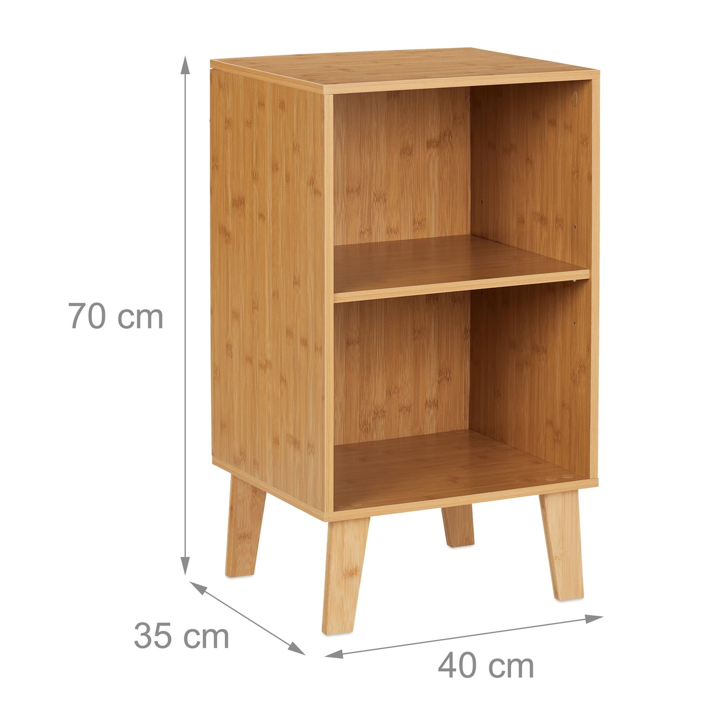 Open bookcase