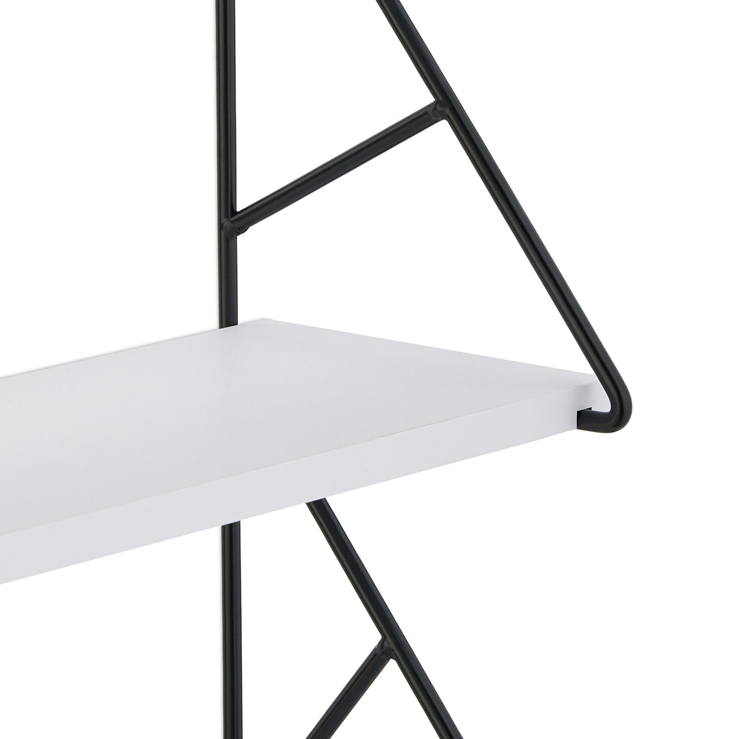 Open wall shelf with 3 shelves