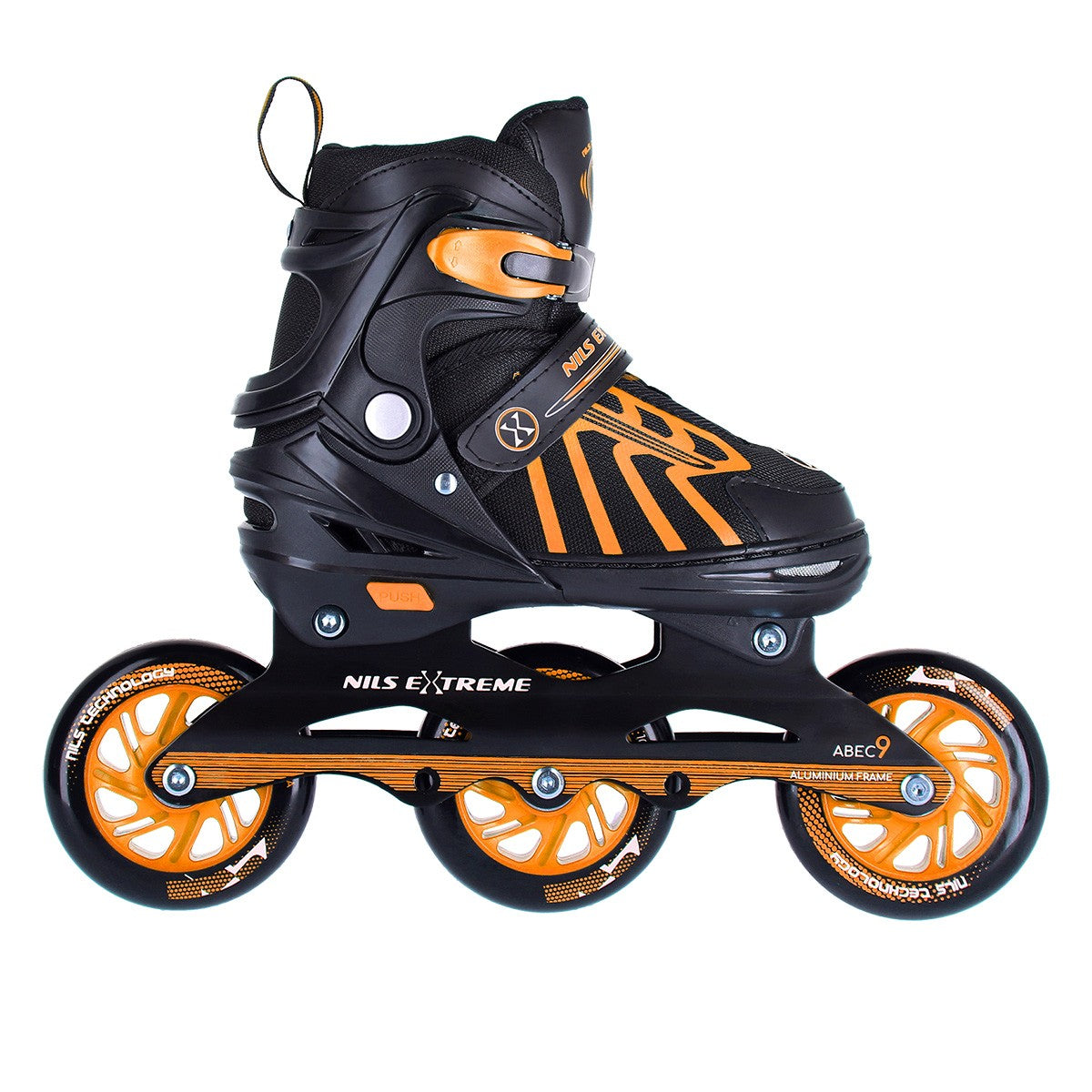 Orange In-Line Skates, Size S (29-33)