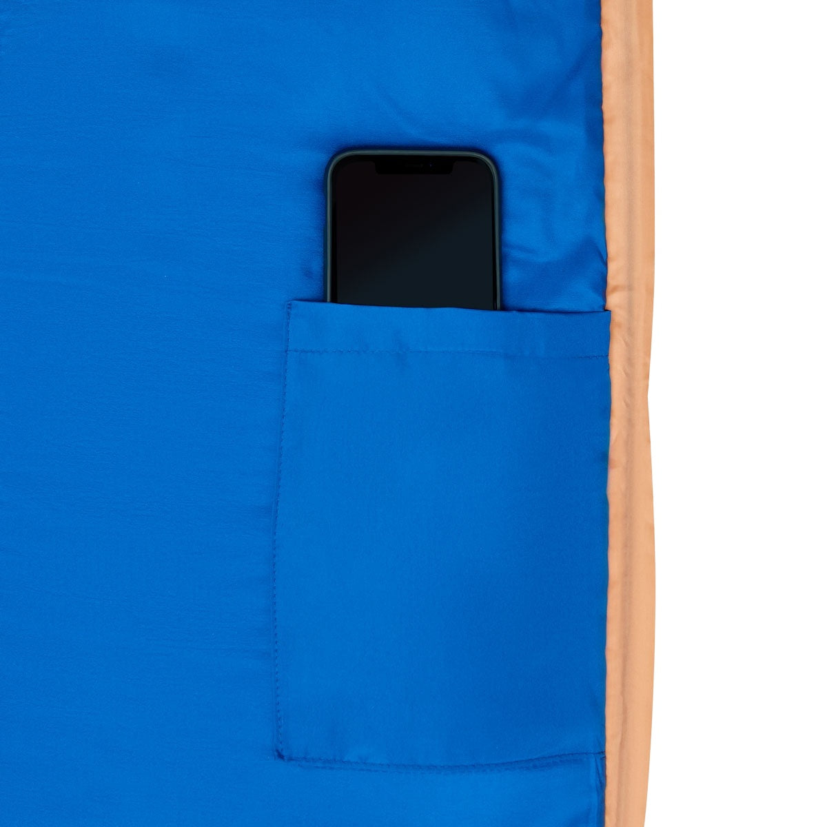 Orange Junior Sleeping Bag, Lightweight, Compact