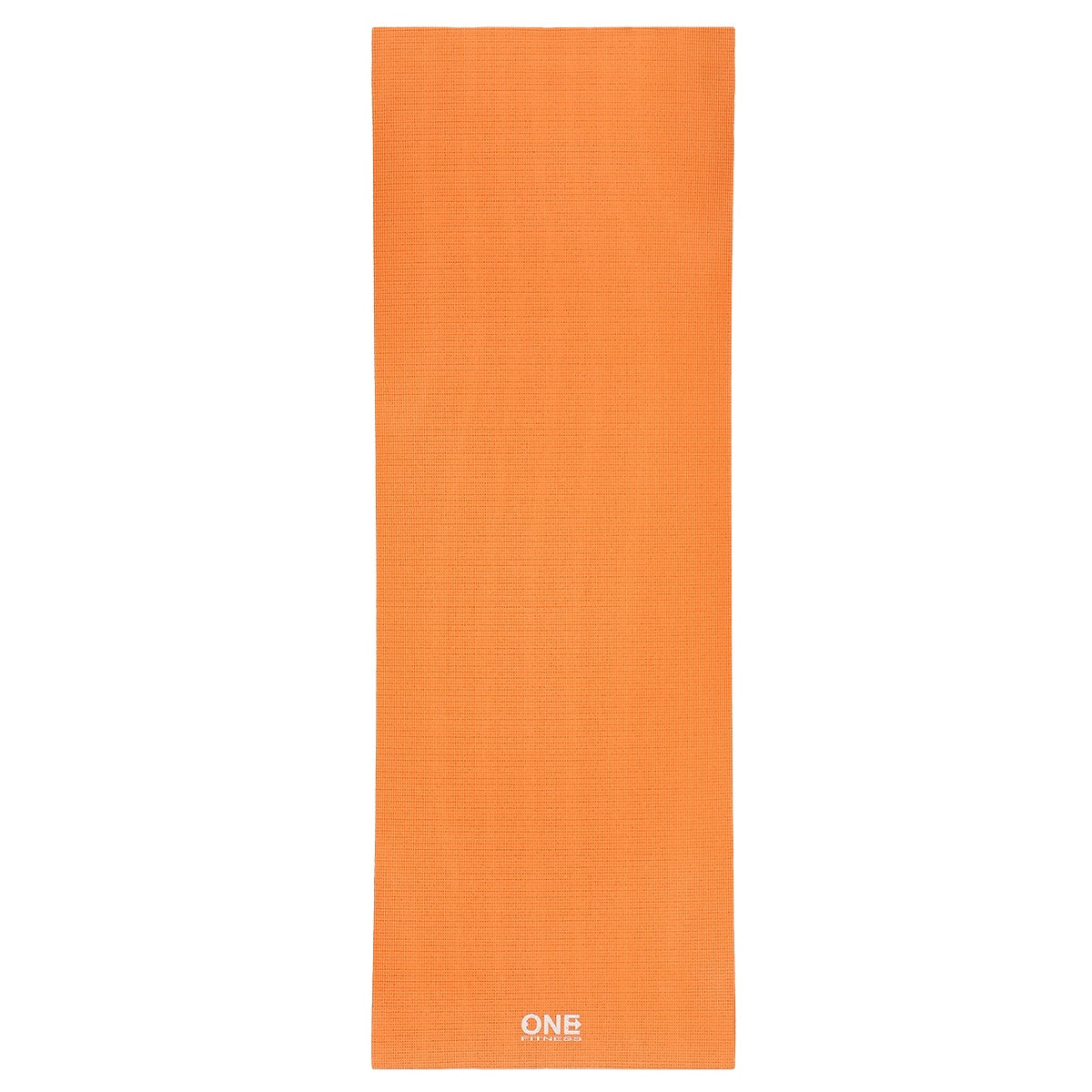 Orange Yoga Mat, Non-Slip, 6mm Thickness