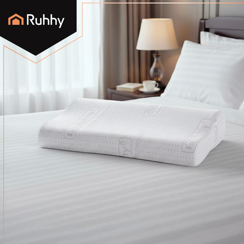 Orthopedic Memory Foam Pillow for Side & Back Sleepers