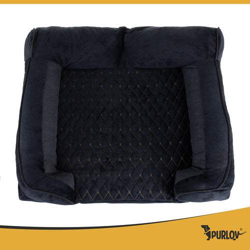 Orthopedic Pet Bed, Small, Foam, Non-Slip, Washable Cover