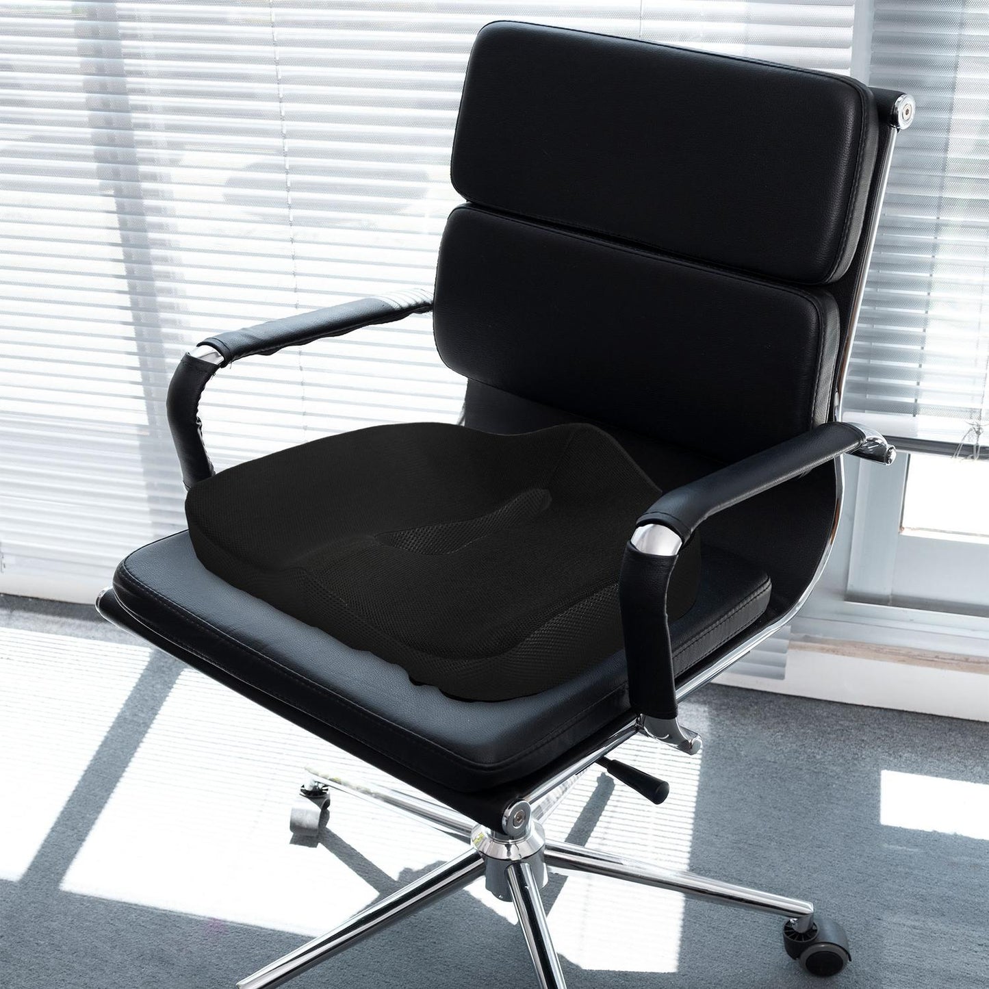 Orthopedic Memory Foam Seat Cushion for Back Pain