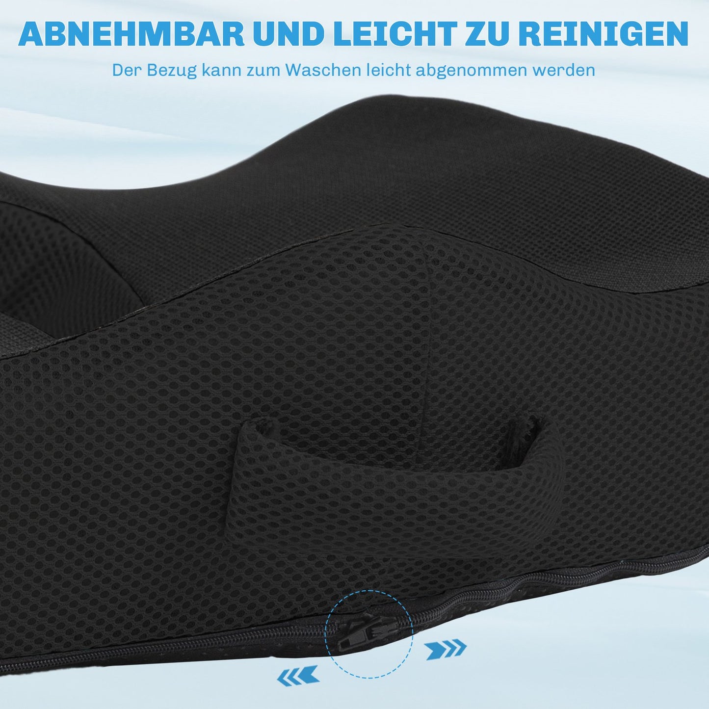 Orthopedic Memory Foam Seat Cushion for Back Pain