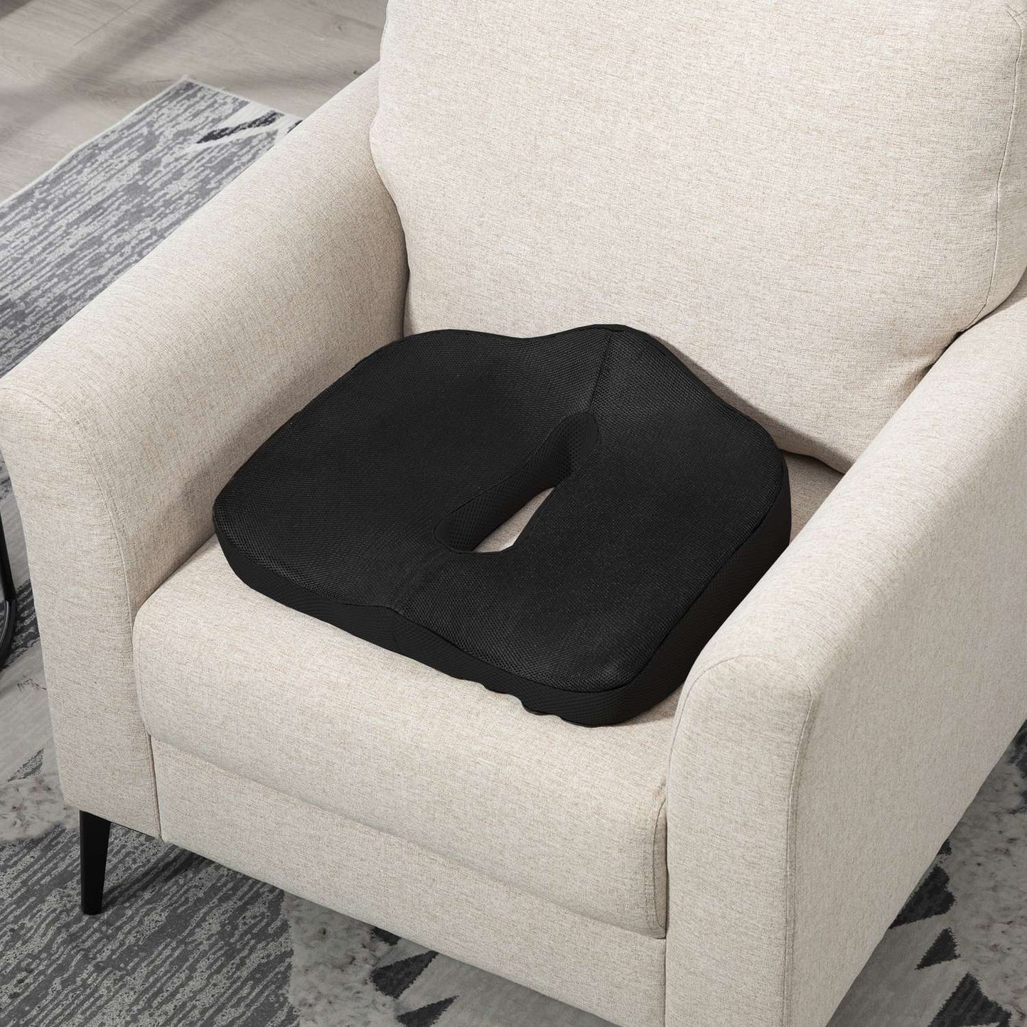Orthopedic Memory Foam Seat Cushion for Back Pain