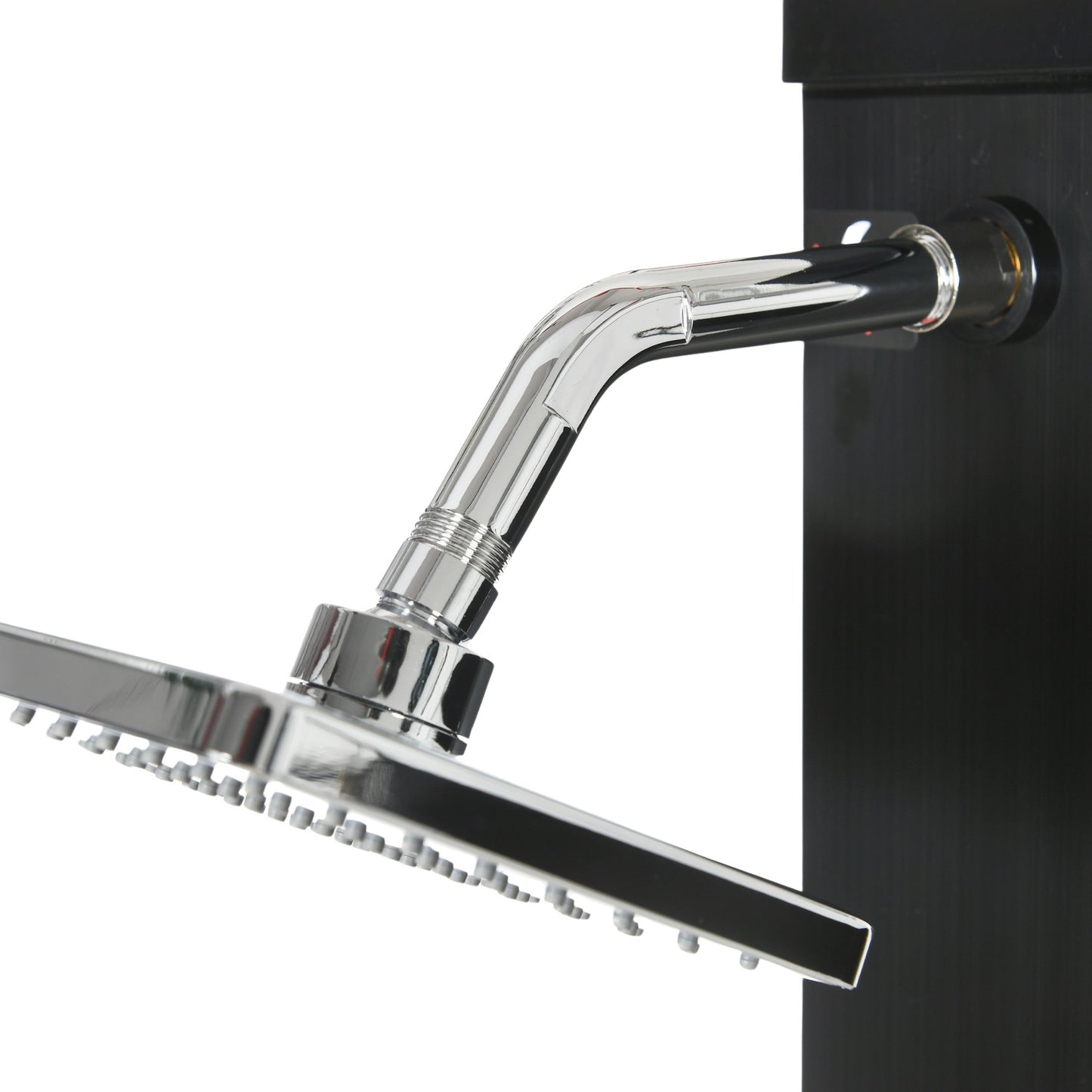 Outdoor 40L solar shower, foot and rain head, 60°C water