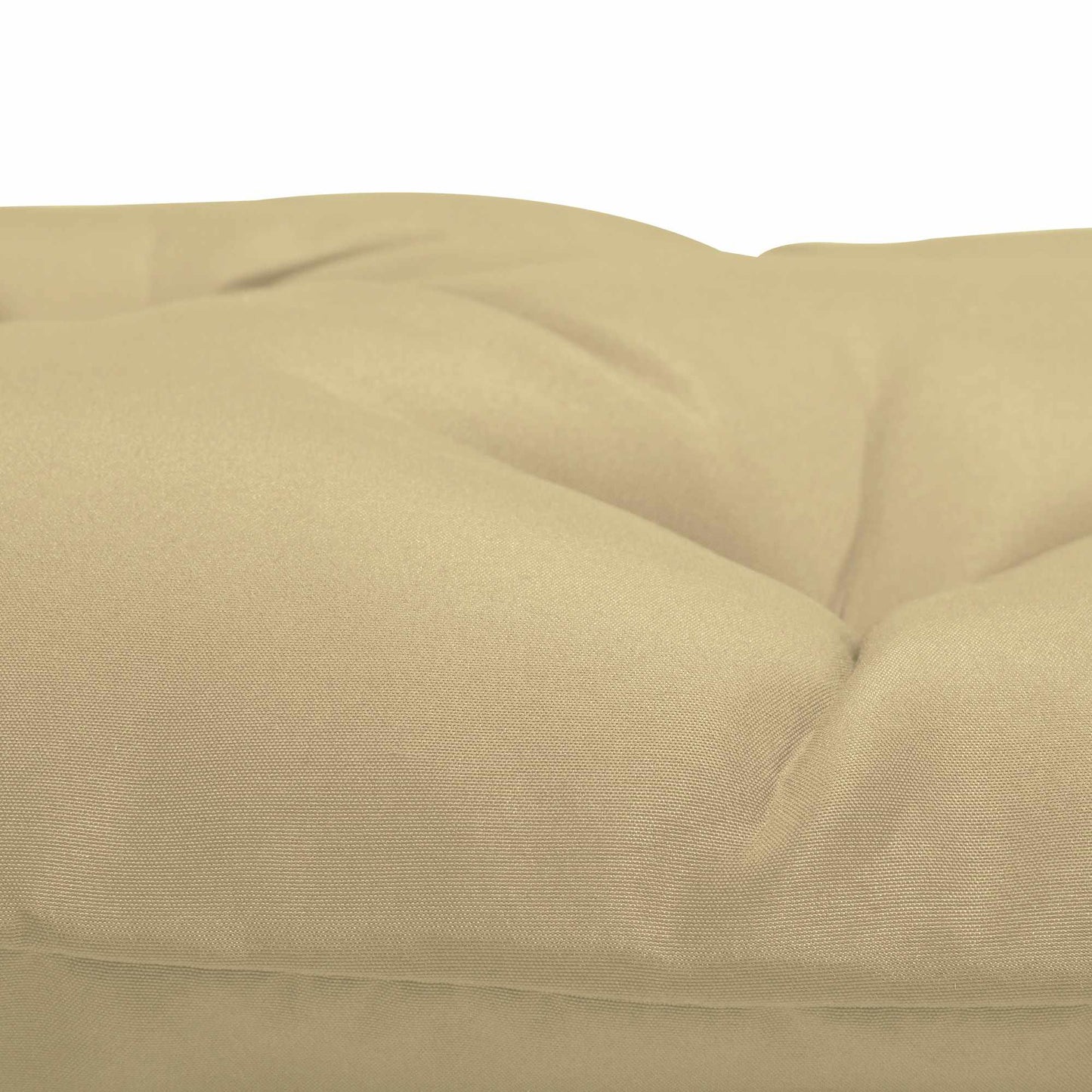 Outdoor Chair Cushions Set, 98x50 cm, Khaki, 8 cm Thick