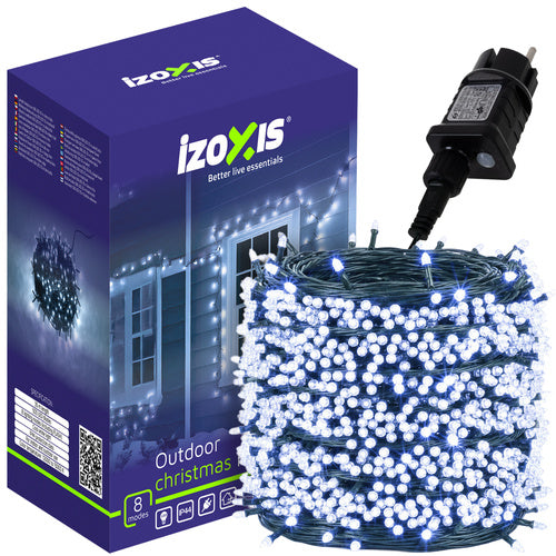 Outdoor Christmas Lights, 500 LED, 35m, Cool White