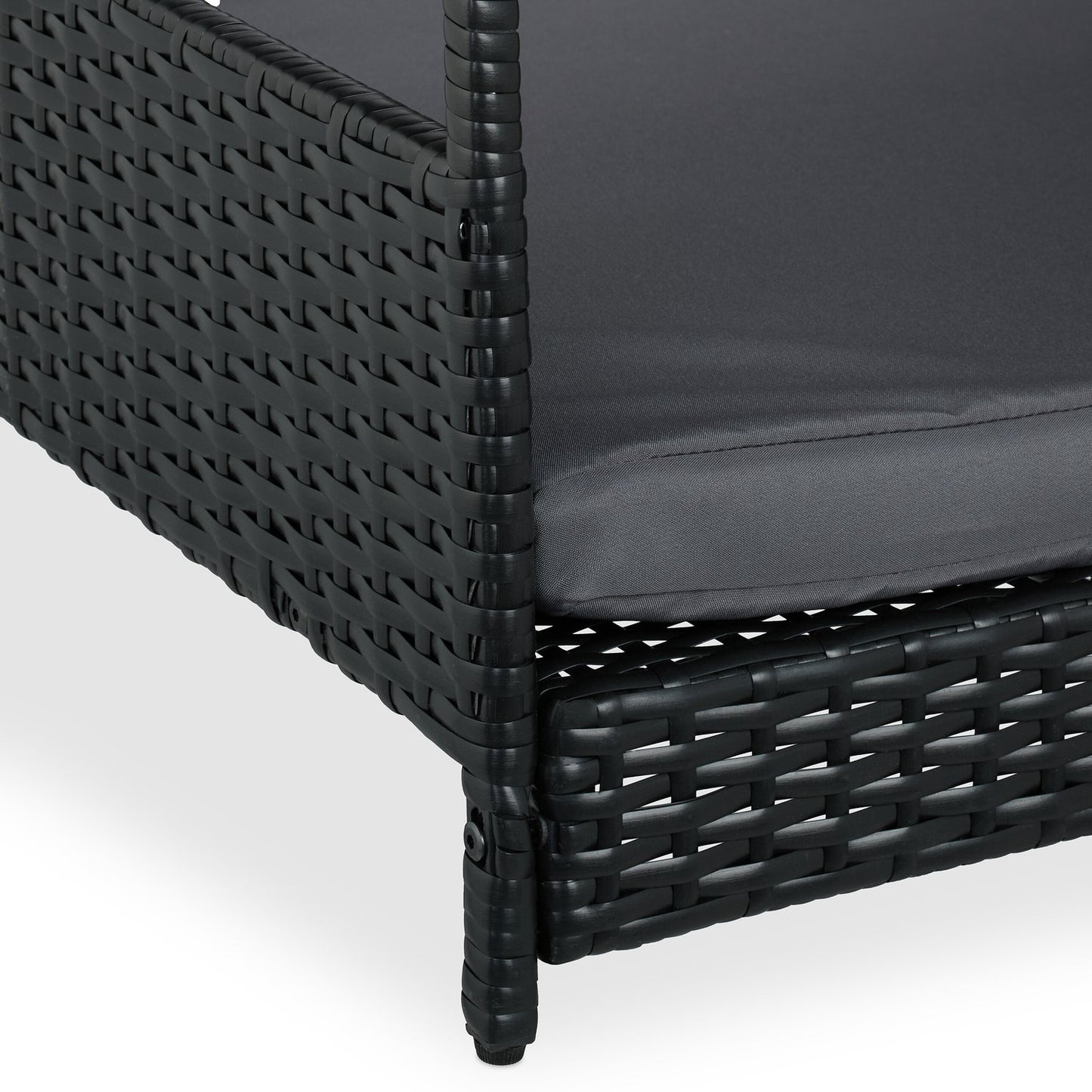Outdoor Dog Bed with Canopy for Small & Medium Breeds